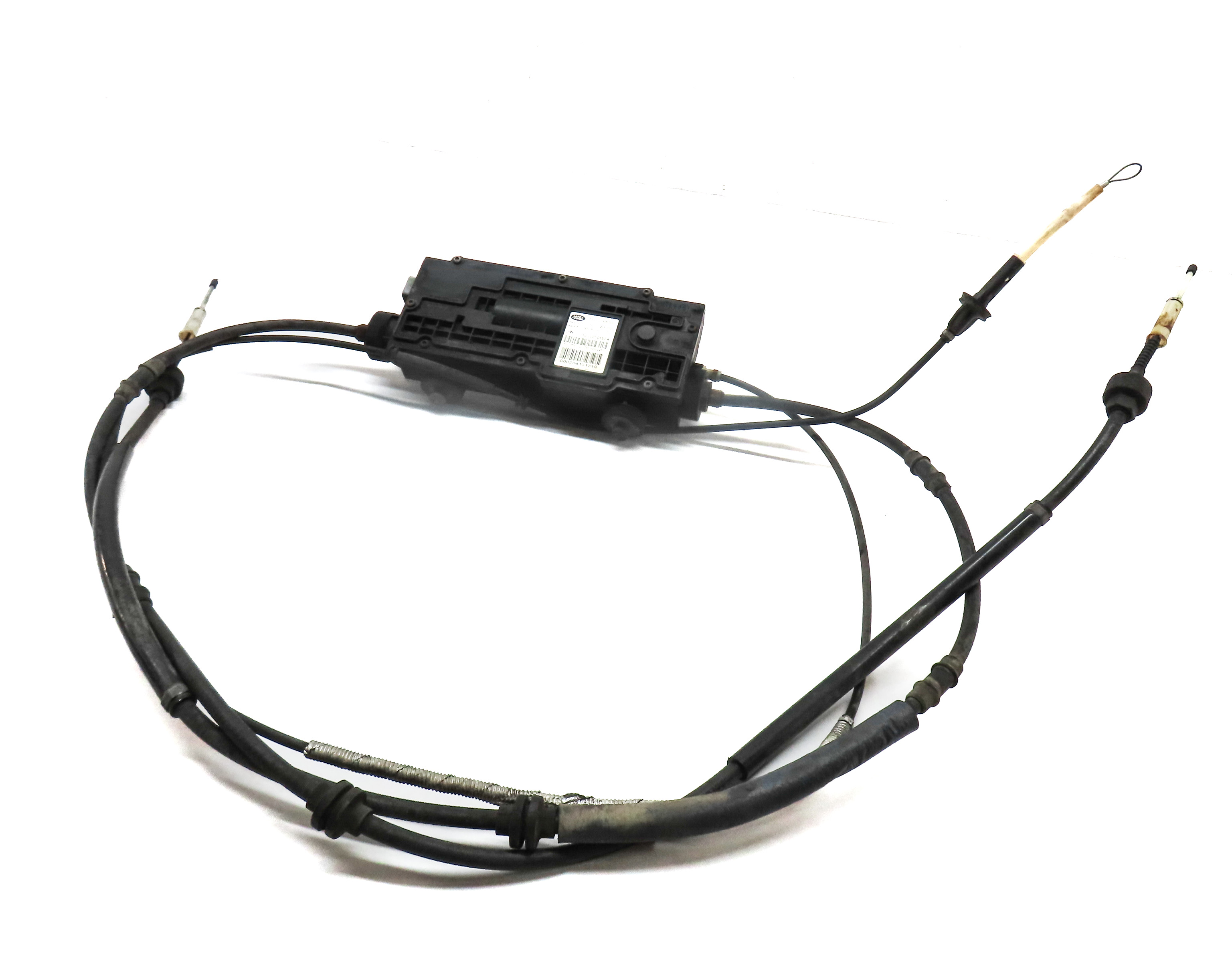 2010 LAND ROVER LR4 (L319) EMERGENCY HILL PARKING E-BRAKE ACTUATOR w/ CABLES — exact item pictured